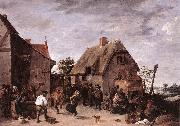 TENIERS, David the Younger Flemish Kermess kh Sweden oil painting reproduction